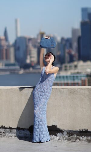 Handmade Knitted Summer Dress