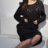 Black Rhombus Dress - Thumbnail Image 3