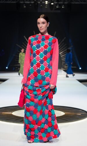 "Floral Symphony" Dress