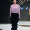 "Drama" Handknit Dress - Thumbnail Image 3