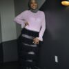 "Drama" Handknit Dress - Thumbnail Image 2